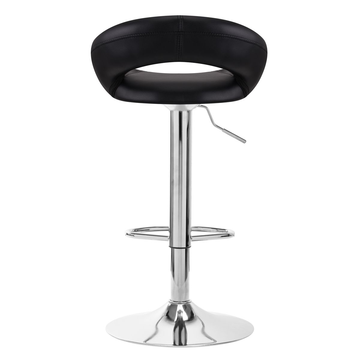 High stool eco-leather