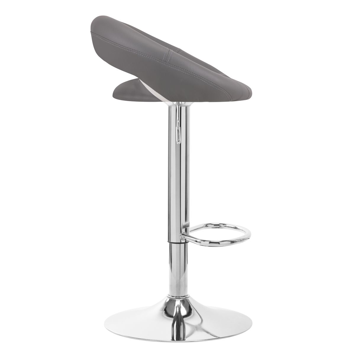 High stool eco-leather