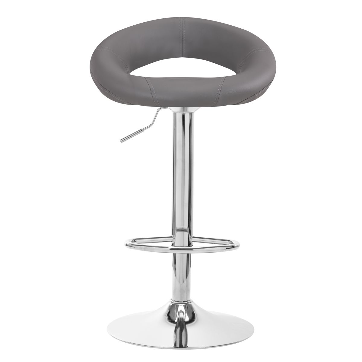 High stool eco-leather