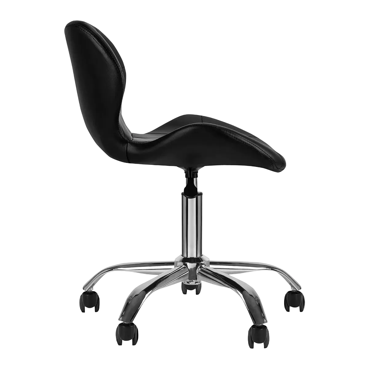 Silla de Estética Regulable QS-06 con Ruedas de Goma