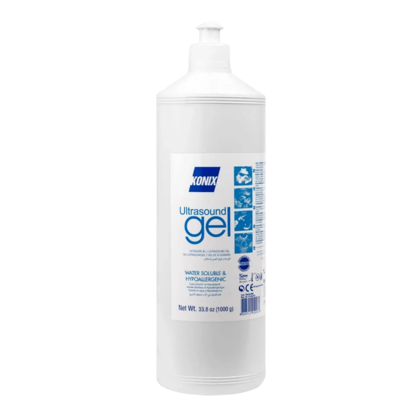 Gel conductor de ultrasonidos, 1 L