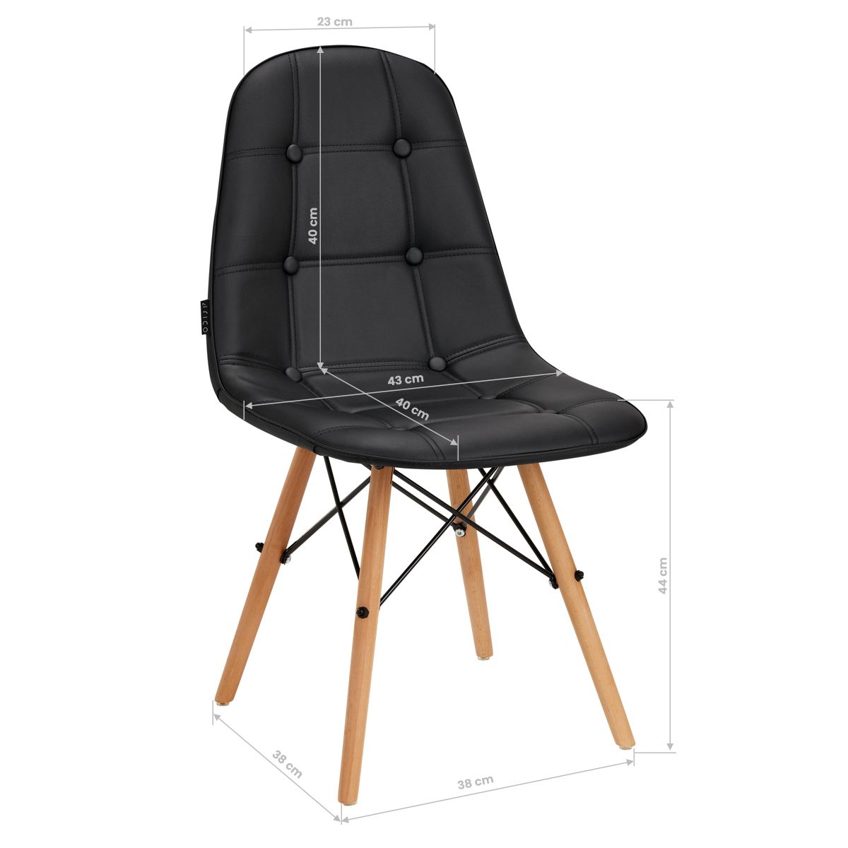 Eco-leather chair