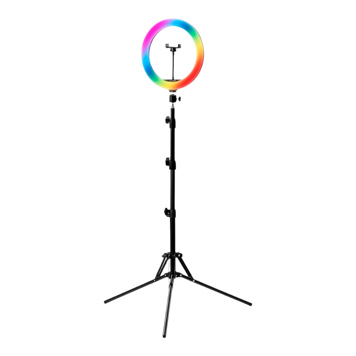 LED RGB lámpara de aro de pie
