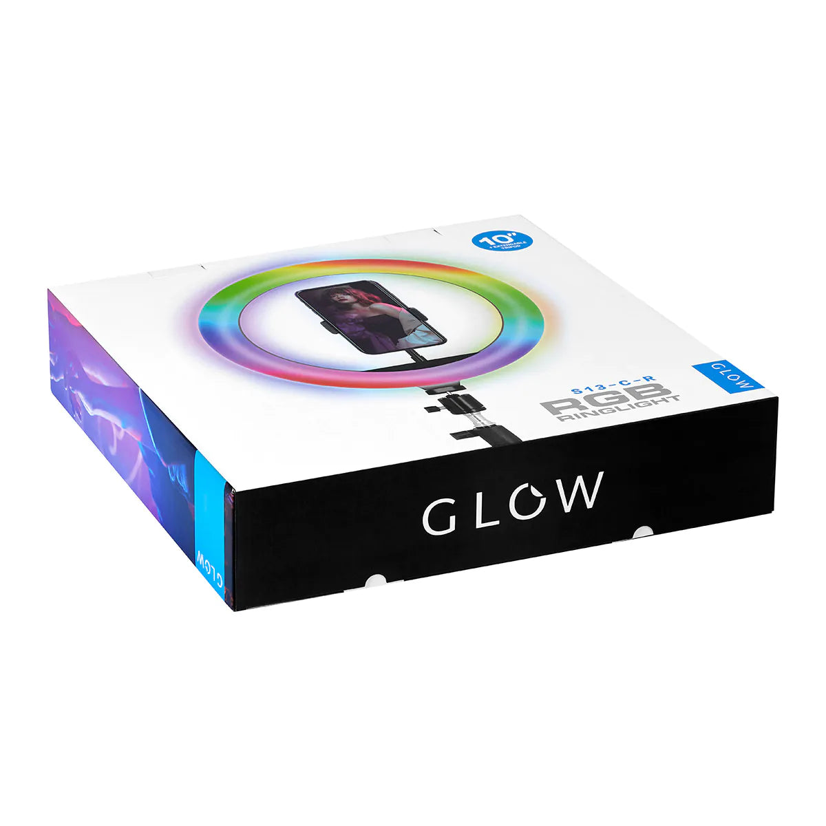 LED RGB lámpara de aro de pie