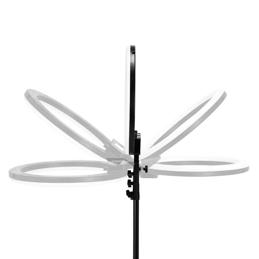 Lampadaire annulaire à LED 18"