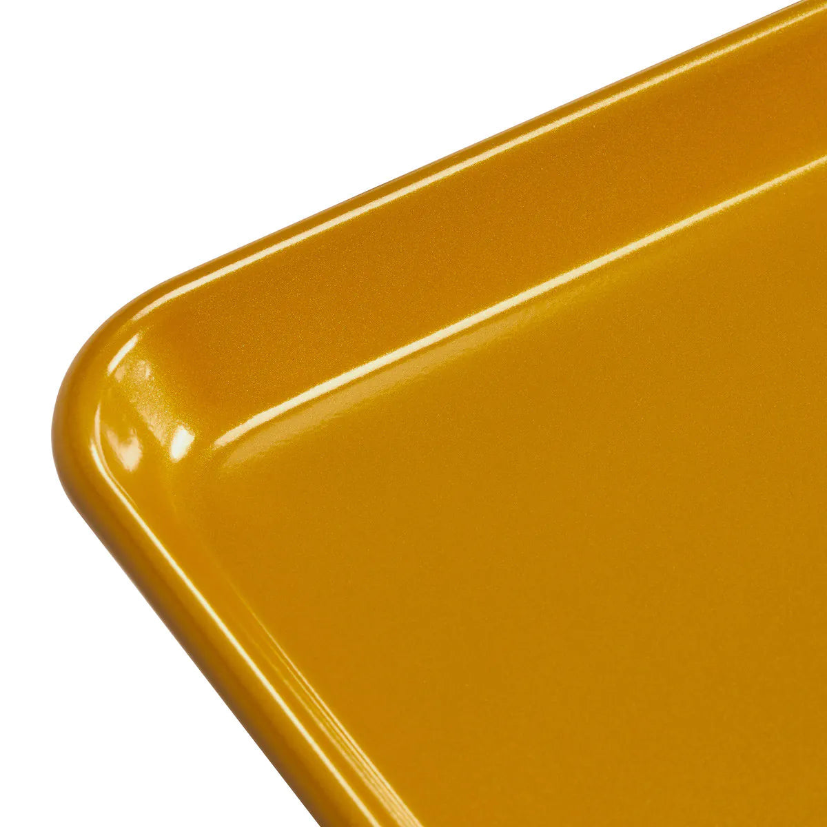 Gold side table