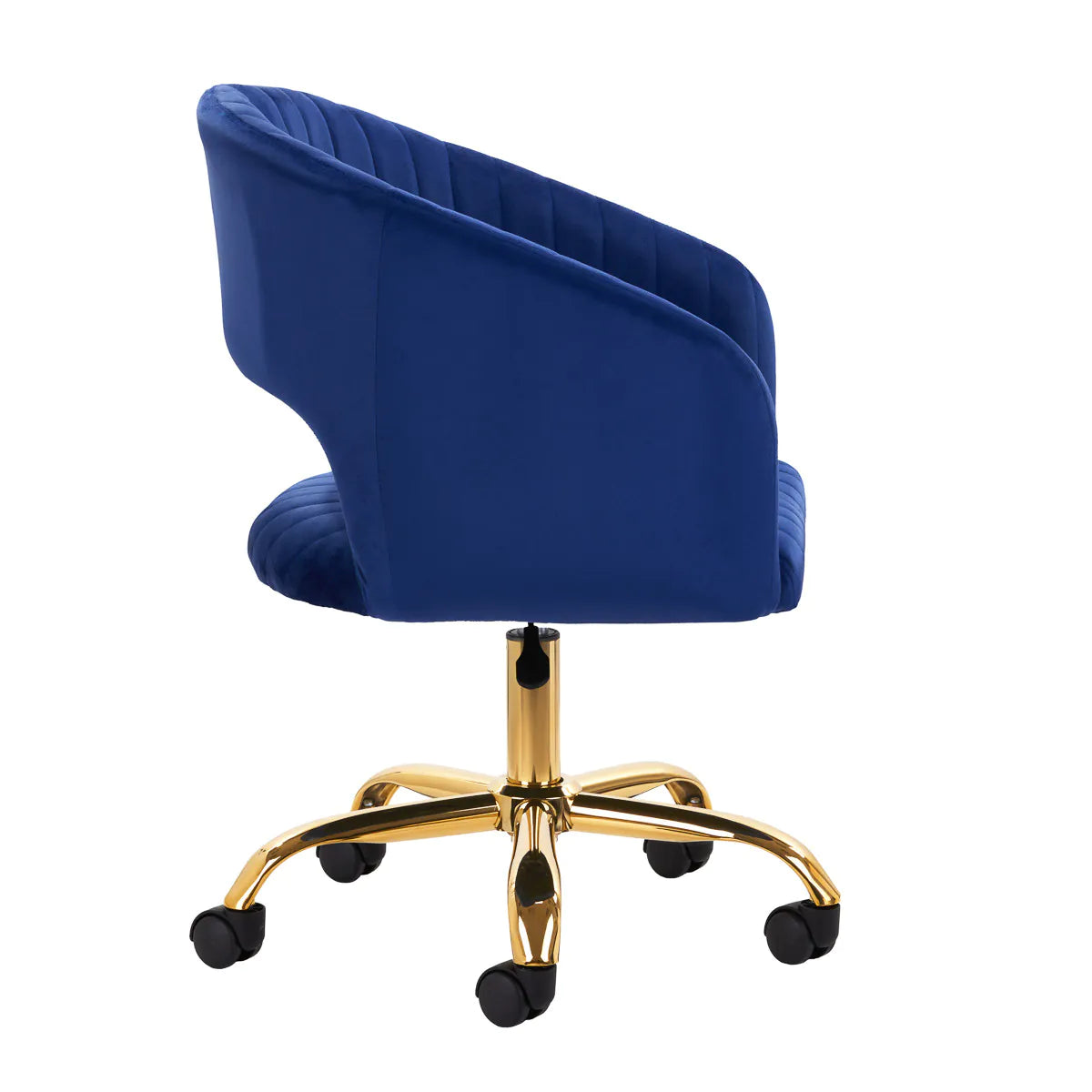 Hydraulic chair with backrest