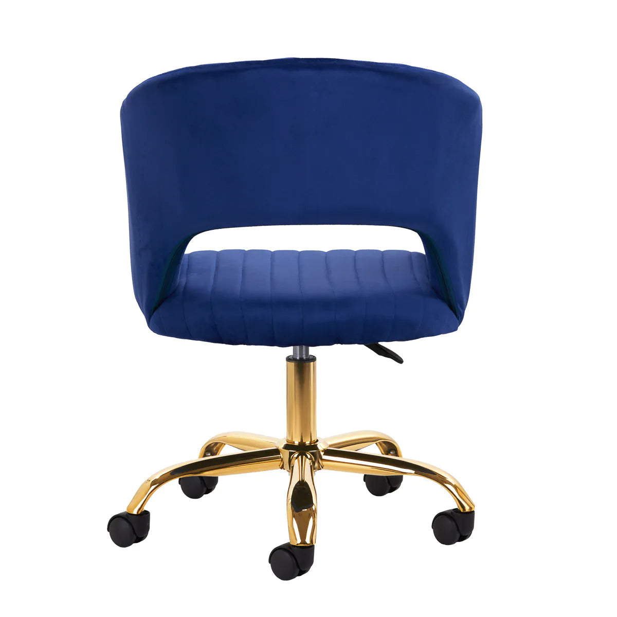 Hydraulic chair with backrest