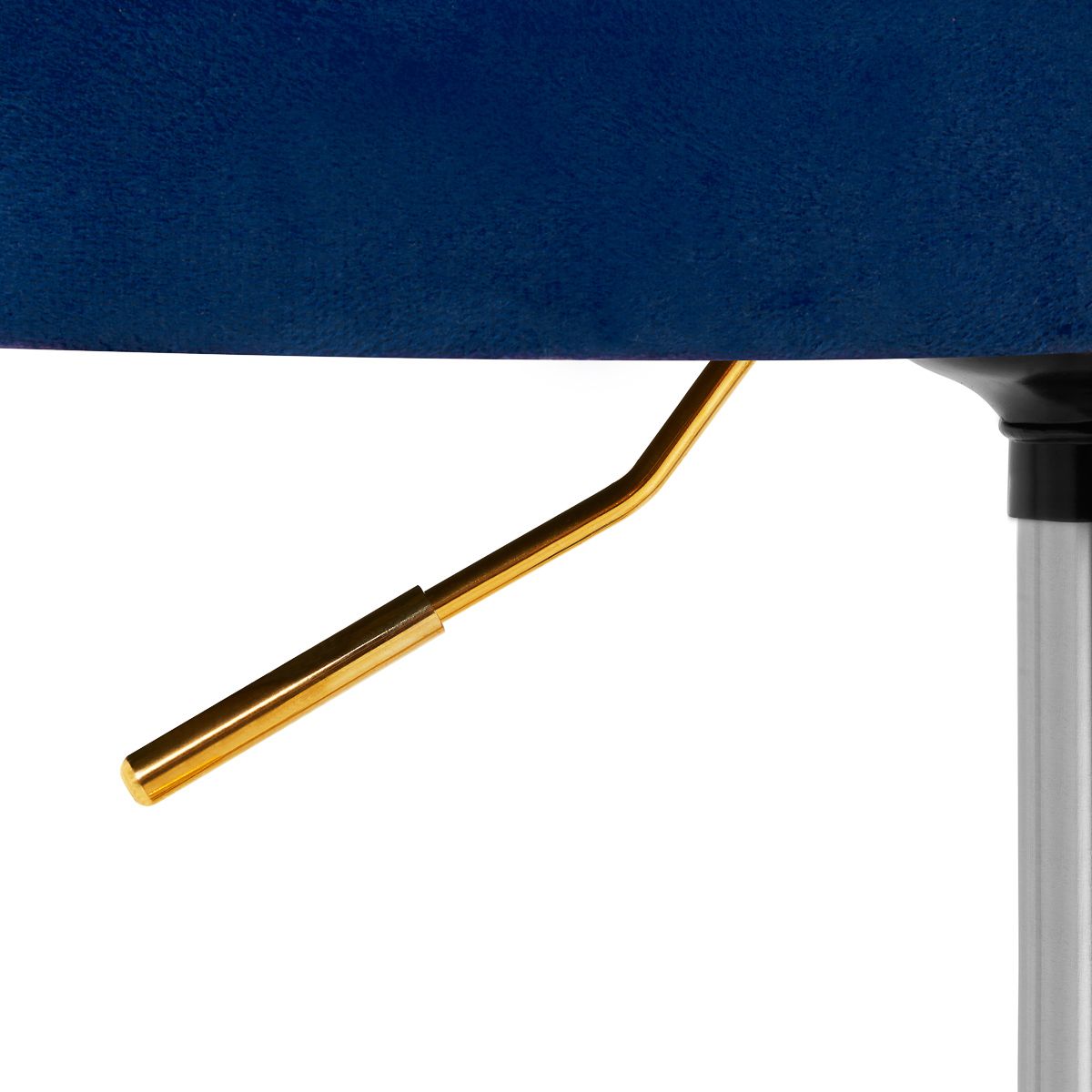 Hydraulic velvet chair