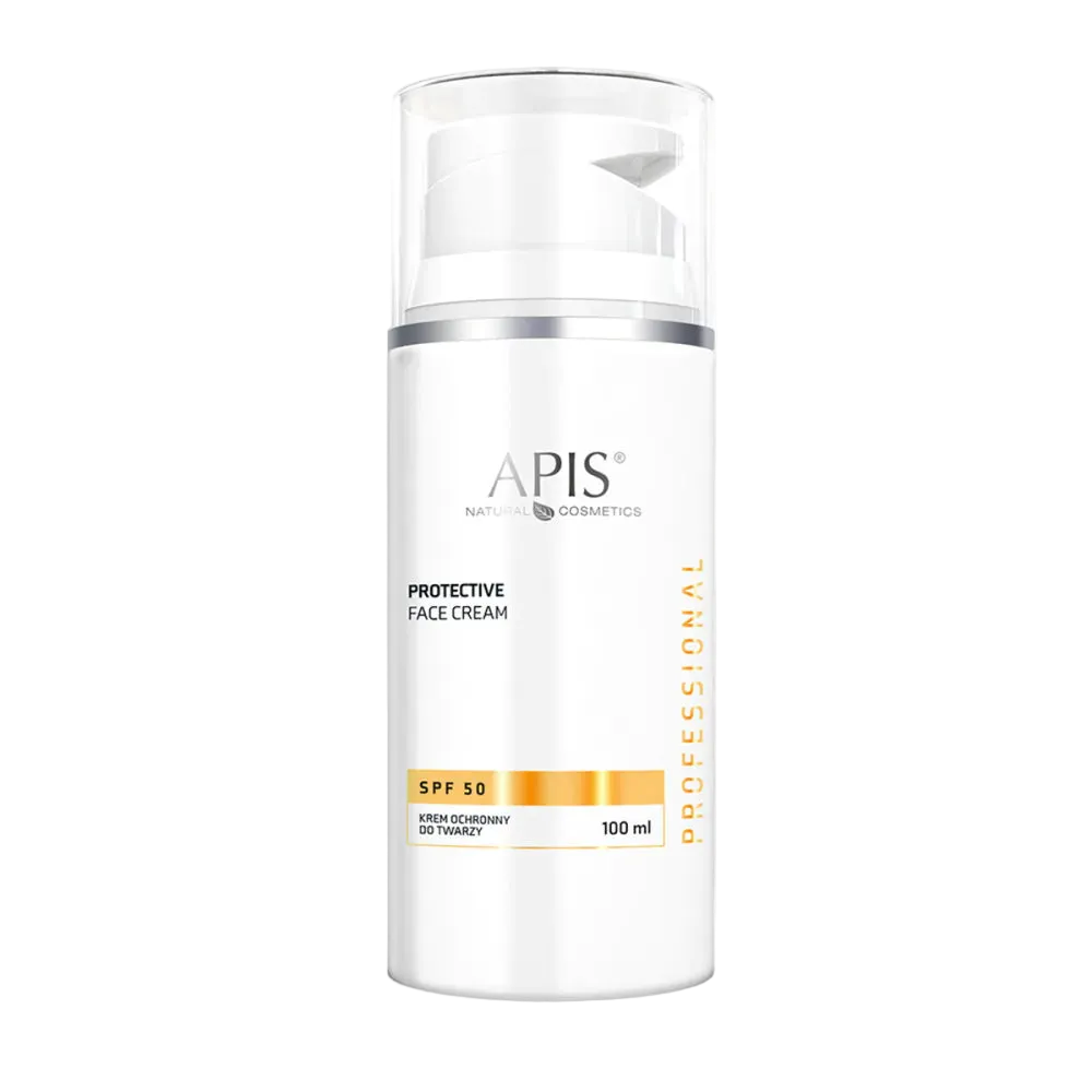 Crema facial protectora SPF 50 para piel sensible, 100 ml
