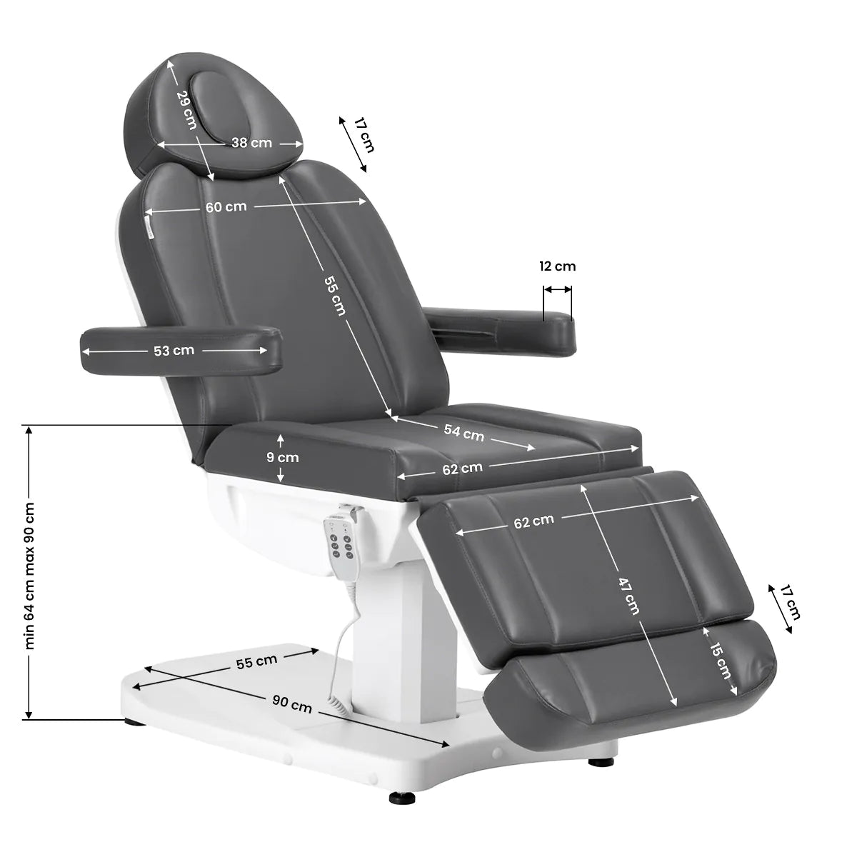 3-motor electric chair