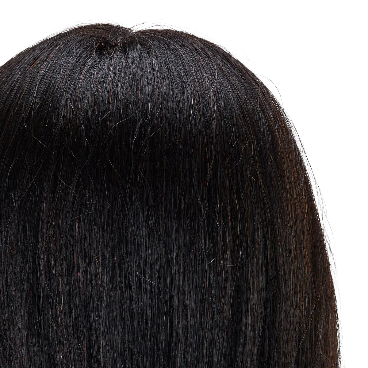 Gabbiano WZ1 hairdressing training head, natural hair, color 1#, length 20"