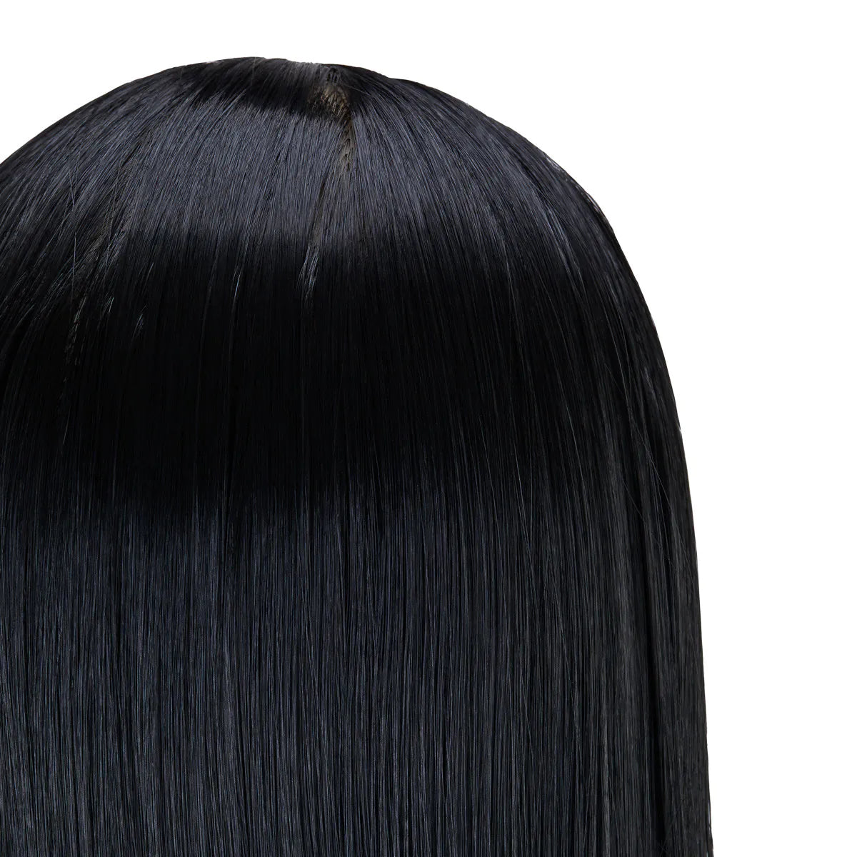 Gabbiano WZ2 hairdressing training head, synthetic hair, color 1#, length 24"