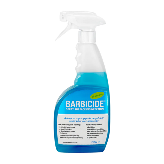 Spray Desinfectante Listo para Uso Inmediato – Protección Total para Superficies en Centros de Estética y Belleza 750 ml
