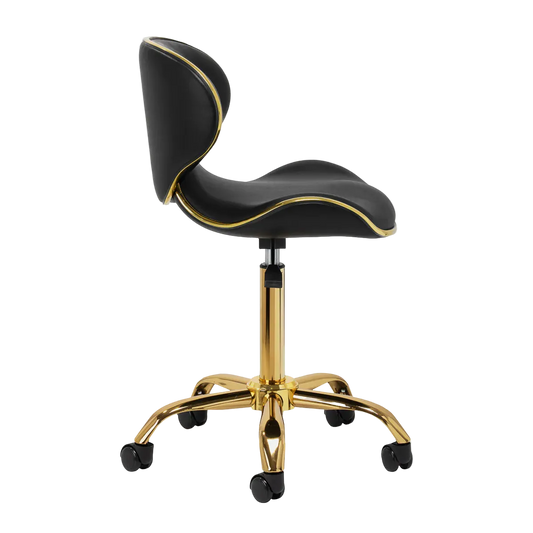 Silla con respaldo ergonómico Q-4599G negro