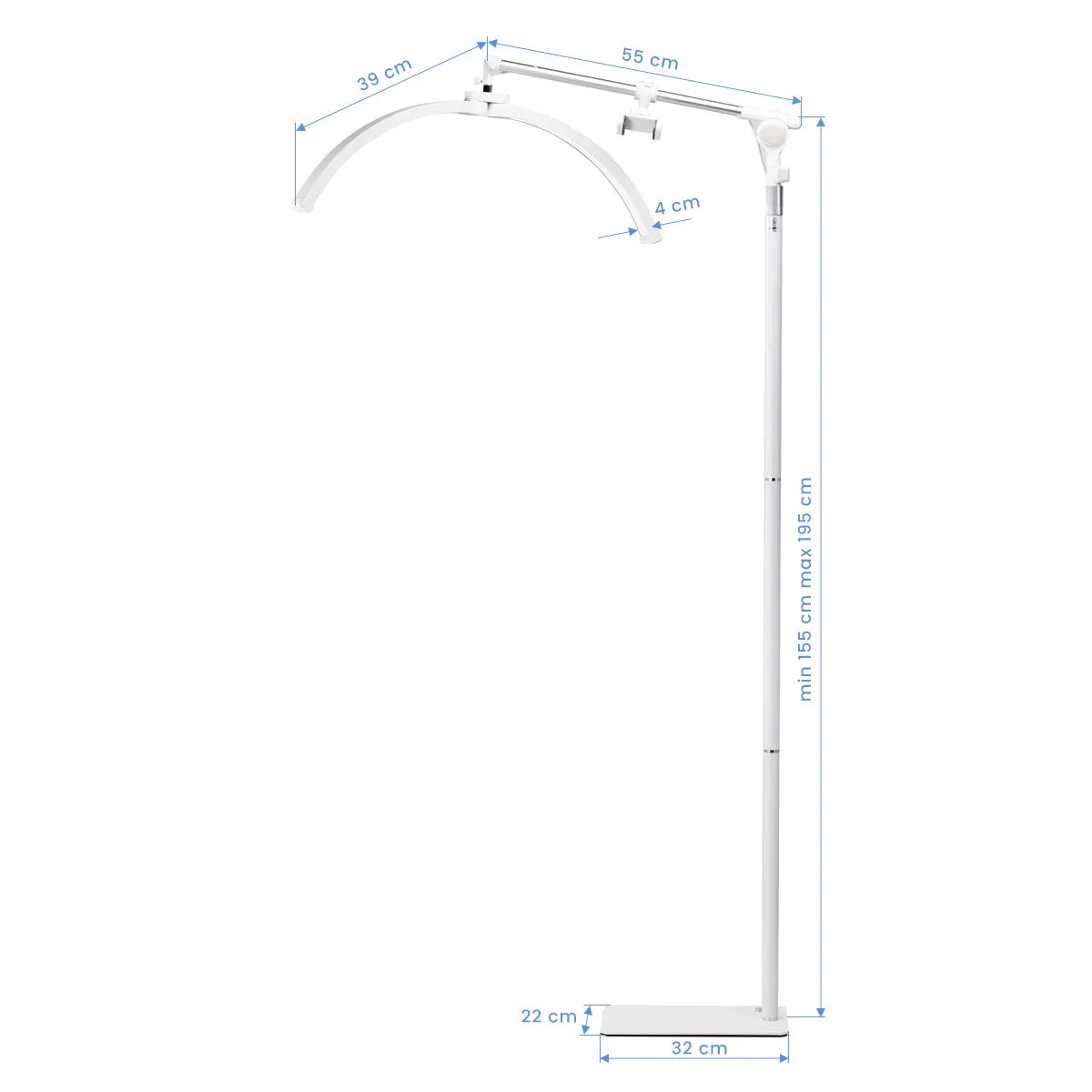 LED Lámpara de tratamiento de pestañas
