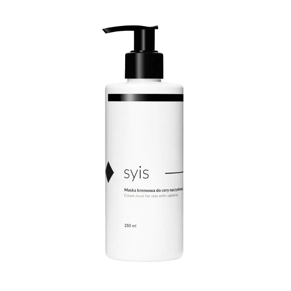 SYIS Professional – Mascarilla en Crema para Piel Vascular y Sensible, 250 ml
