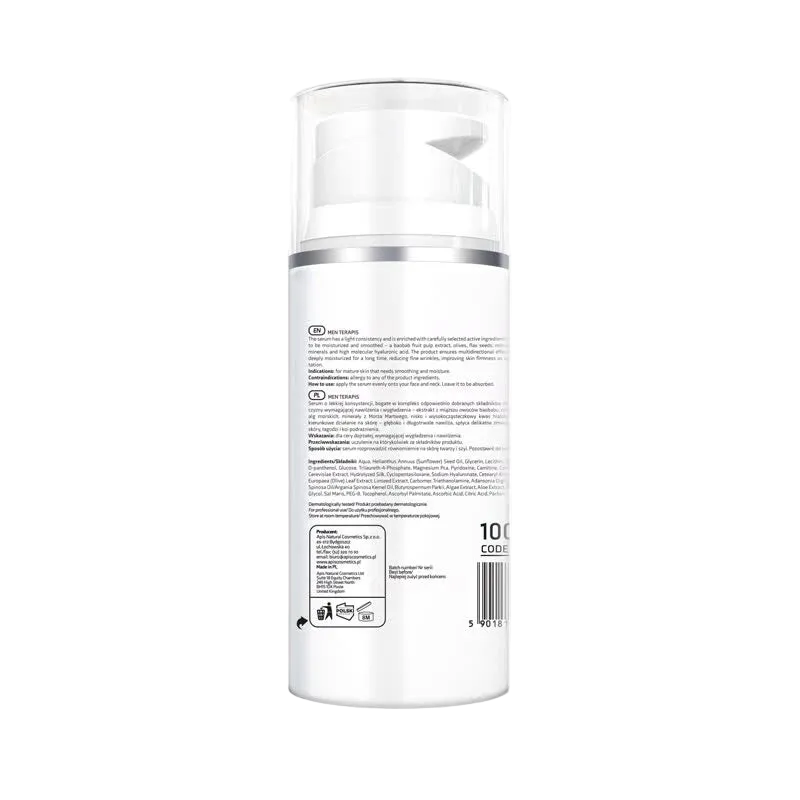 Sérum hydratant pour hommes, 100 ml