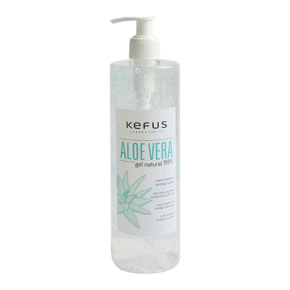 Gel de Aloe Vera natural Kefus 500 ml