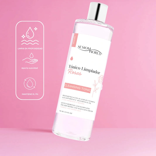 Tónico facial de rosas cutis normales y mixtos 500 ml