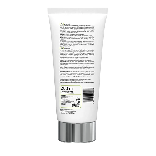 Apis Acne-Stop Mascarilla Desintoxicante y Purificante: Limpieza Folicular Profunda, Control del Sebo y Eliminación de Toxinas