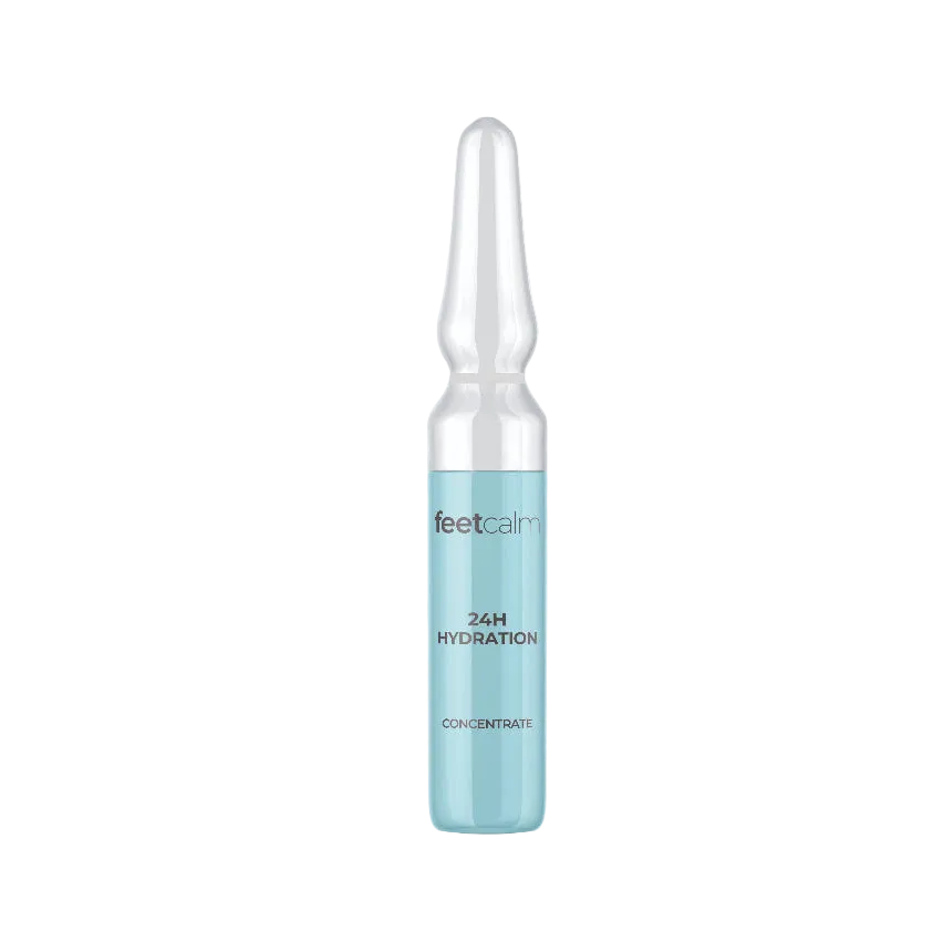 Ampolla 24H hydración concentrate con ácido hialurónico FeetCalm