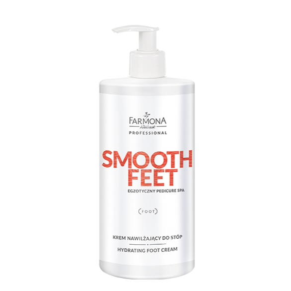 Crema hidratante para pies smooth feet farmona, 500 ml