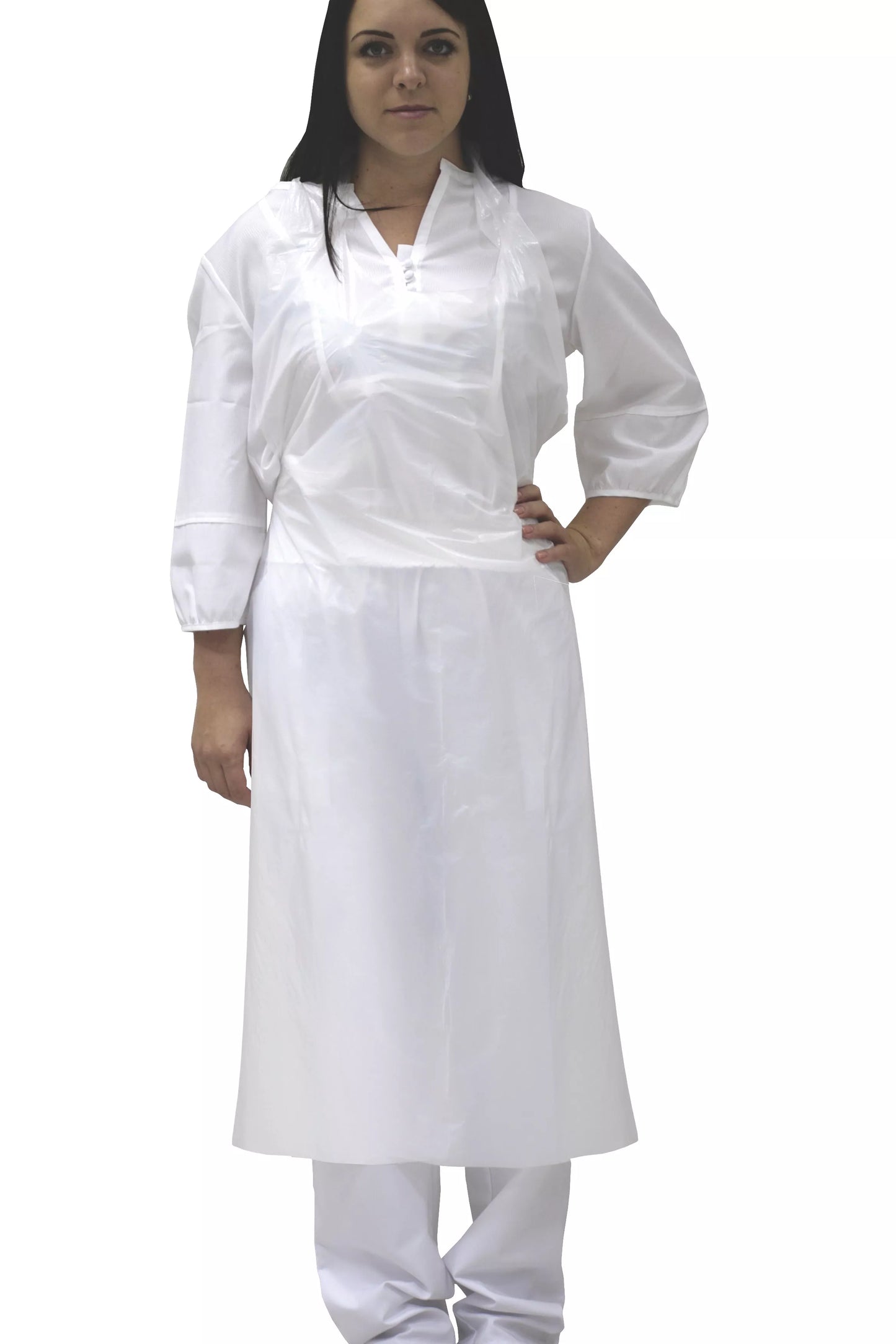 Delantales de polietileno, 100 uds.