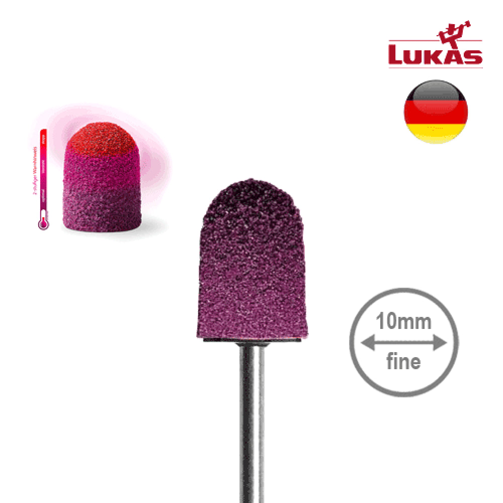 Lukas SK THERMO capuchones abrasivos finos 10 mm, grano 320, 10 uds.