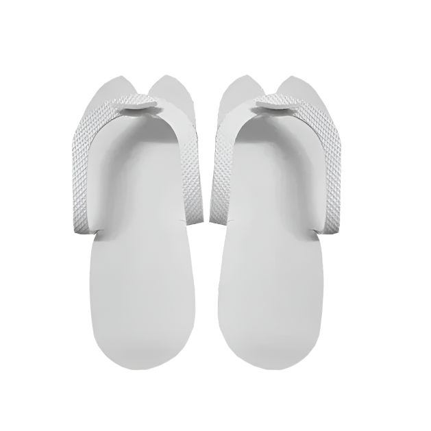 Chanclas de espuma desechables, 12 par.