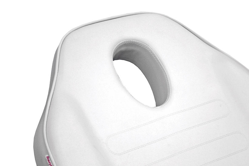 Camilla hidráulica de 3 cuerpos blanca