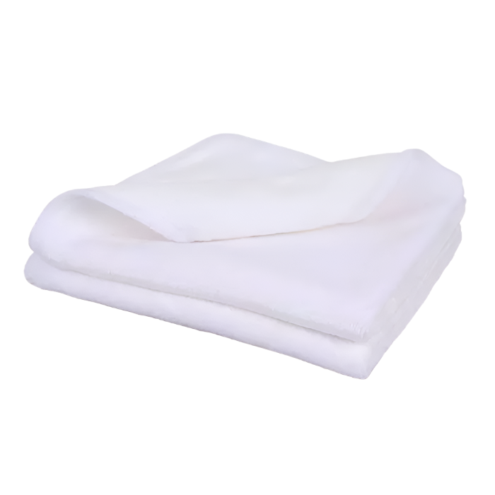 Toalla Técnica de Microfibra Ultrafina – Compacta, Absorbente y Higiénica, blanco, 40 * 80 cm