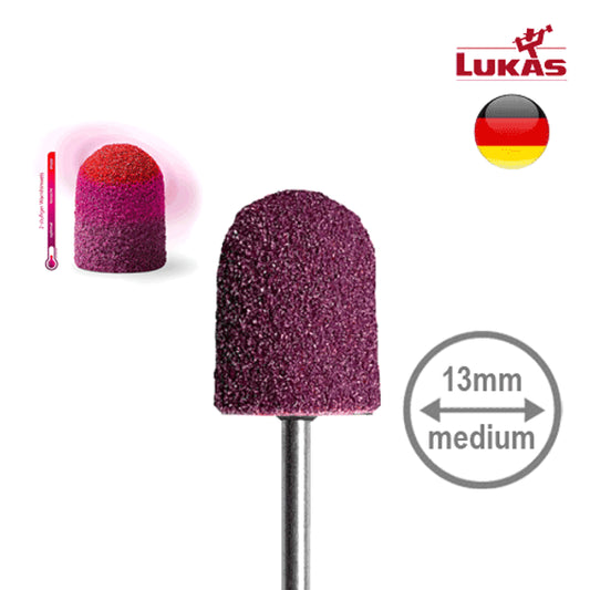 Lukas SK THERMO capuchones abrasivos medianos 13 mm, grano 150, 10 uds.