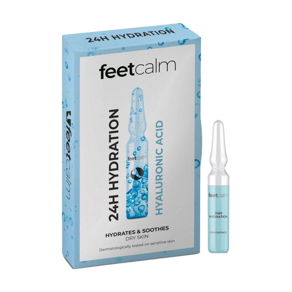 Ampolla 24H hydración concentrate con ácido hialurónico 2 ml FeetCalm