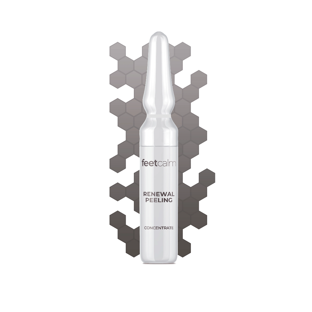 Ampolla renewal peeling concentrate con ácido glicólico, 1 ud. FeetCalm