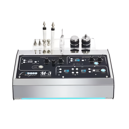 Equipo Multifunción Estética Compacto M-3 de Alvi Prague – Tecnología 3 en 1 para Rejuvenecimiento y Cuidado Cutáneo