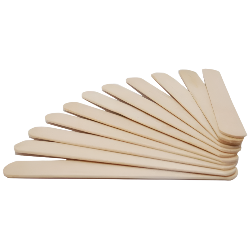 espátulas desechables de madera para depilación