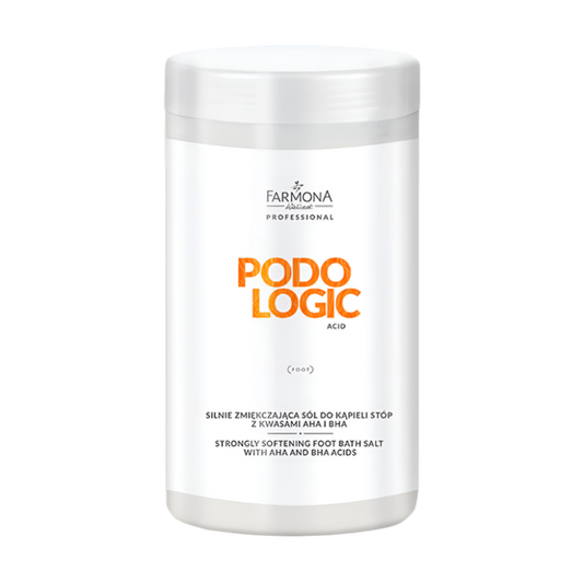 Sal de baño para pies suavizante con ácidos AHA y BHA Farmona 1500 g