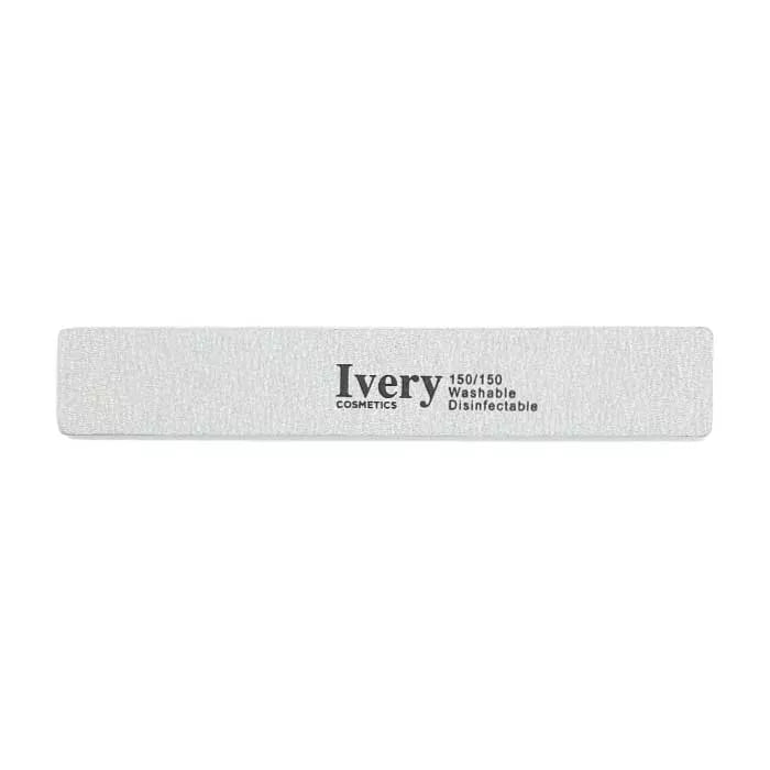 Washable rectangular nail file