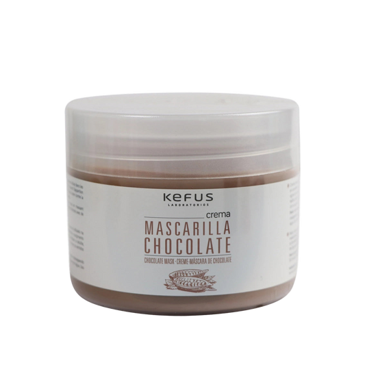 Crema mascarilla de chocolate, marca Kefus, volumen 250 ml