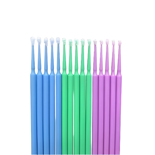 Bastoncillos Microaplicadores con Bolita de Tejido Absorbente – Precisión en Aplicaciones Cosméticas, 100 uds.