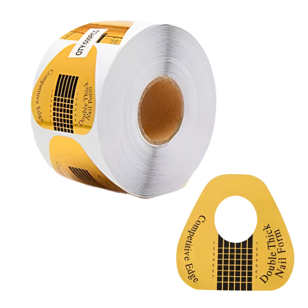 Moldes Desechables para Extensión de Uñas de Gel o Acrílico – Precisión y Facilidad de Uso, 500 uds.