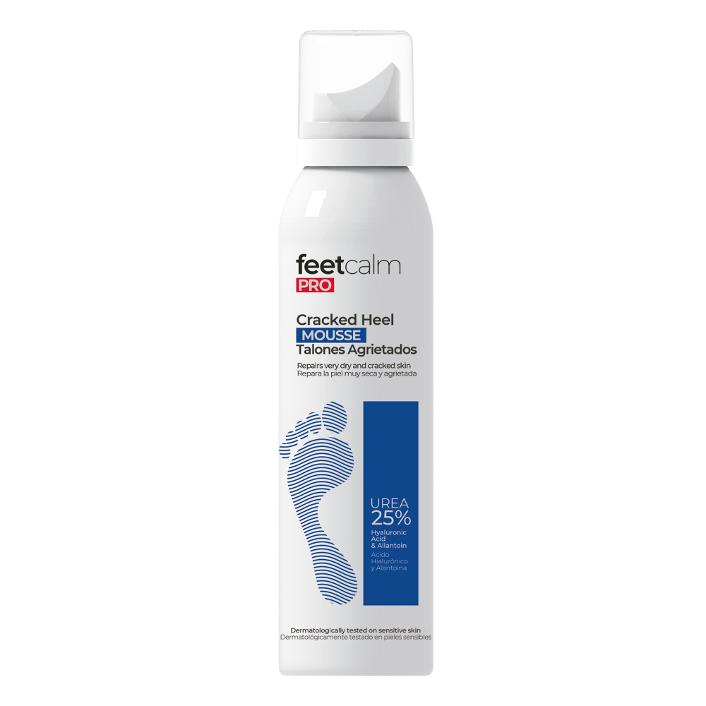 Mousse talones agrietados 25% urea 300 ml Feetcalm