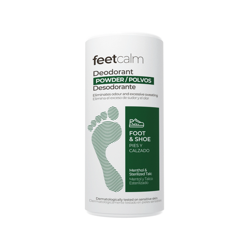 Polvos desodorantes para pies y calzado 100 gr FeetCalm