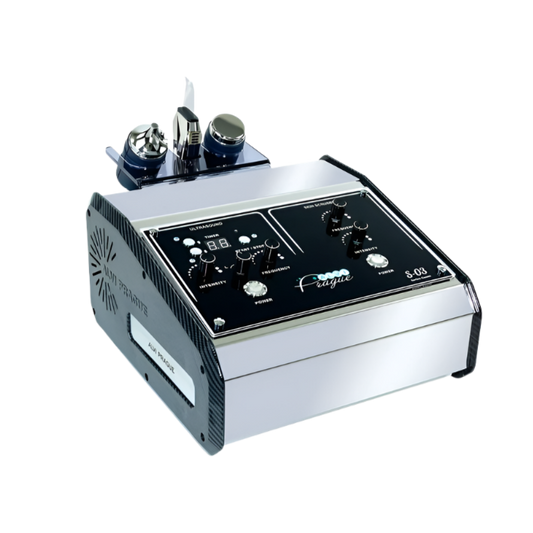 Equipo Multifunción Ultrasonidos Facial y Espátula Ultrasónica S-03 – Tratamientos Completos para Belleza y Rejuvenecimiento