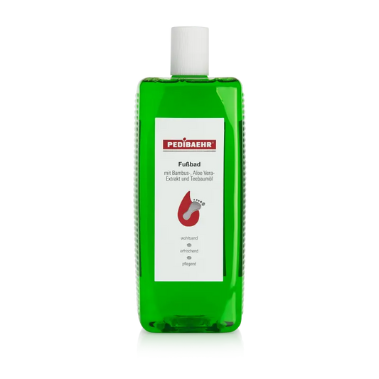 Baño para pies con extracto de bambú y aloe vera