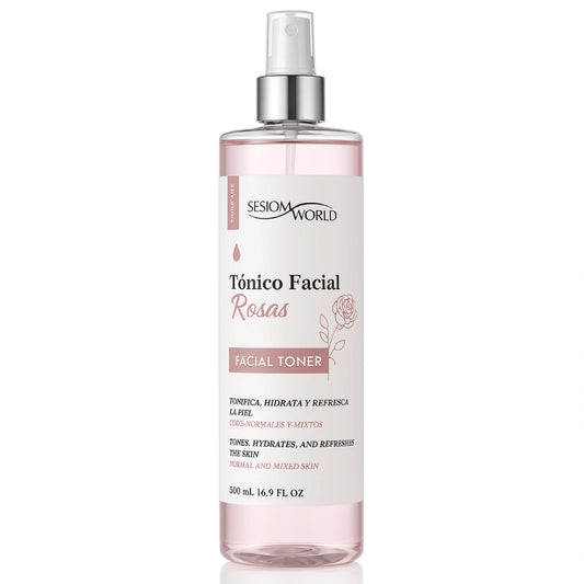Tónico facial de rosas cutis normales y mixtos 500 ml
