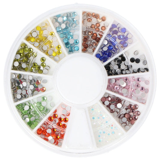 Strass de colores para uñas, 600 uds.