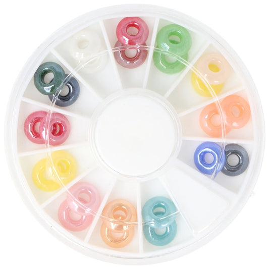 Nail art donuts, 144 pcs.