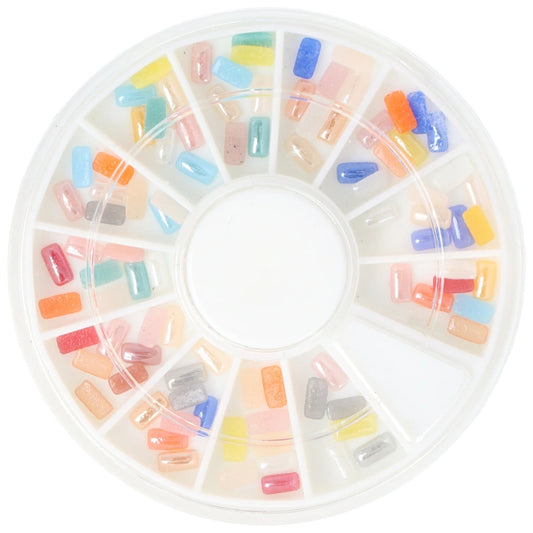 Nail decoration sequins, 144 pcs.